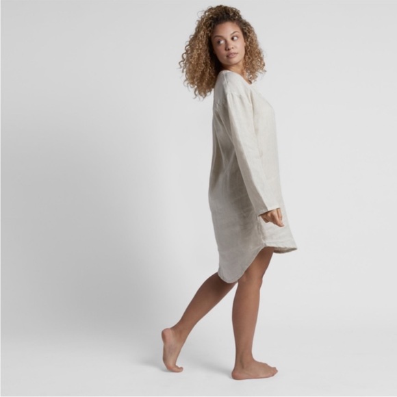 Parachute Linen long sleeve dress - Picture 1 of 7